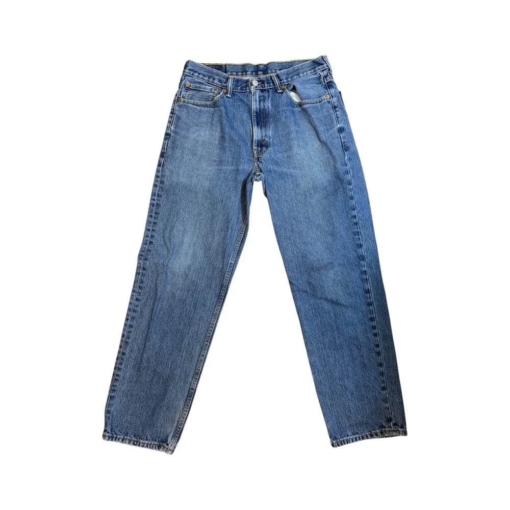 Levi‎ 550 Relaxed Fit Jeans Mens 34 X 32 Blue Denim Tapered Leg Casual